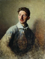 Portrait of the Poet Sergey Gorodetsky
